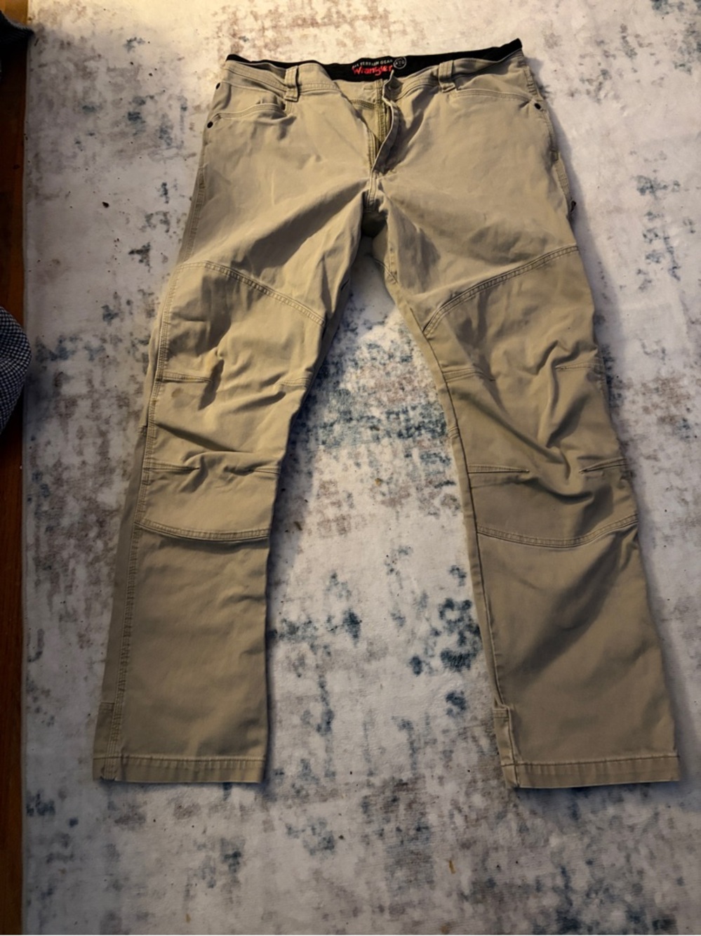 Wrangler Men's Khaki Work Chinos